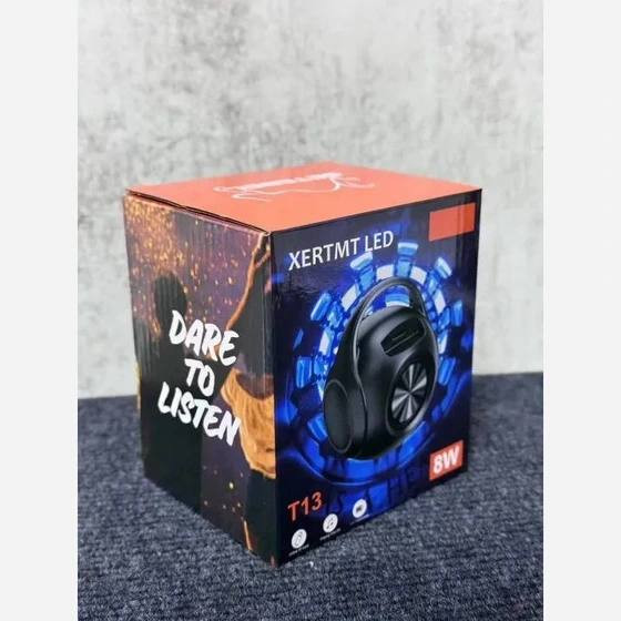 اسپیکر بلوتوثی XERTMT T13 چراغدار با صدای ۸ وات