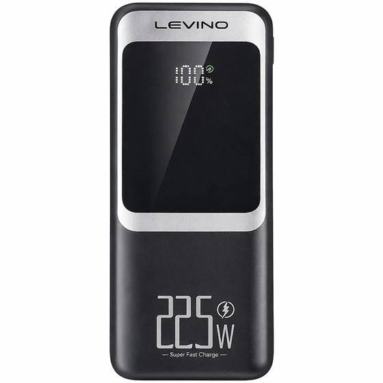 پاوربانک LEVINO N4-H ظرفیت ۲۰۰۰۰ میلیآمپر شارژ سریع ۲۲.۵ وات با نمایشگر دیجیتال
