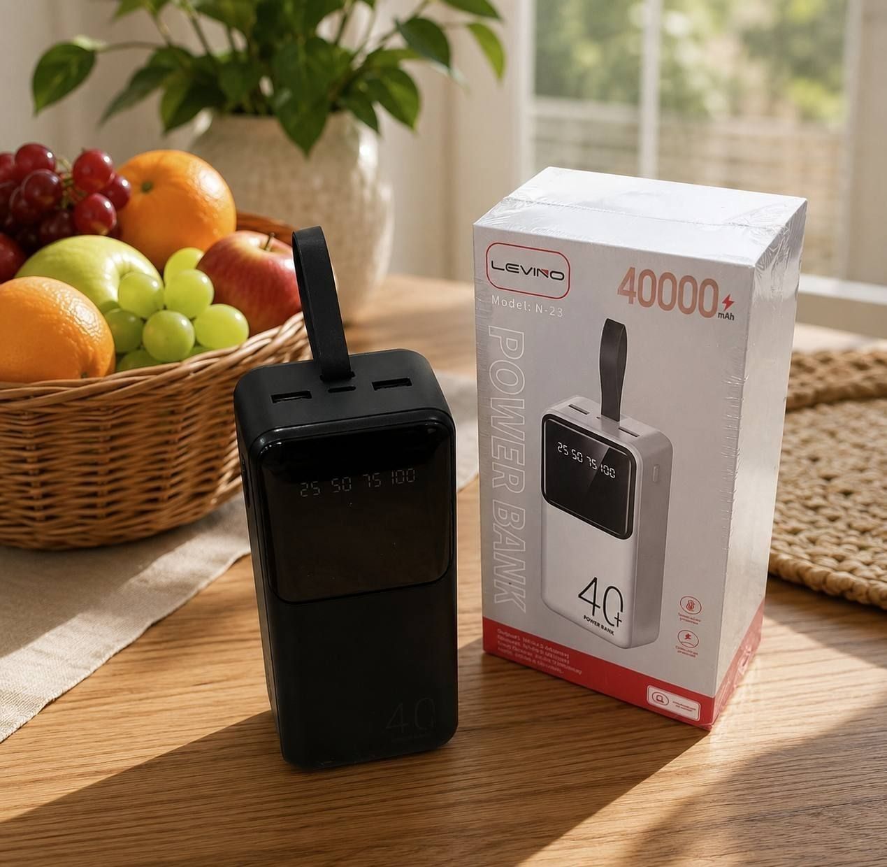 پاوربانک LVINO N23 40000