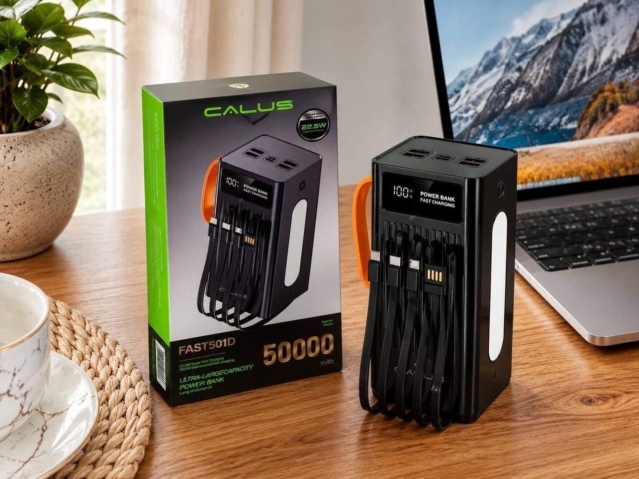 پاوربانک CALUS FAST 501D 50000